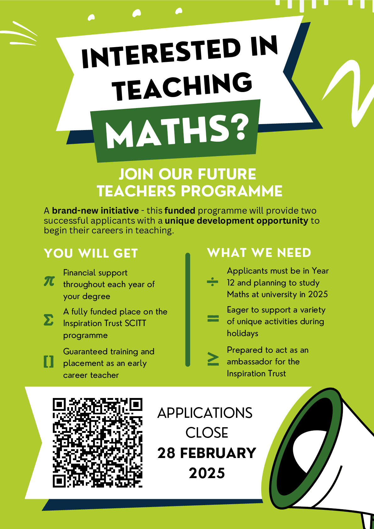 Future Teachers Programme Posters 24 25