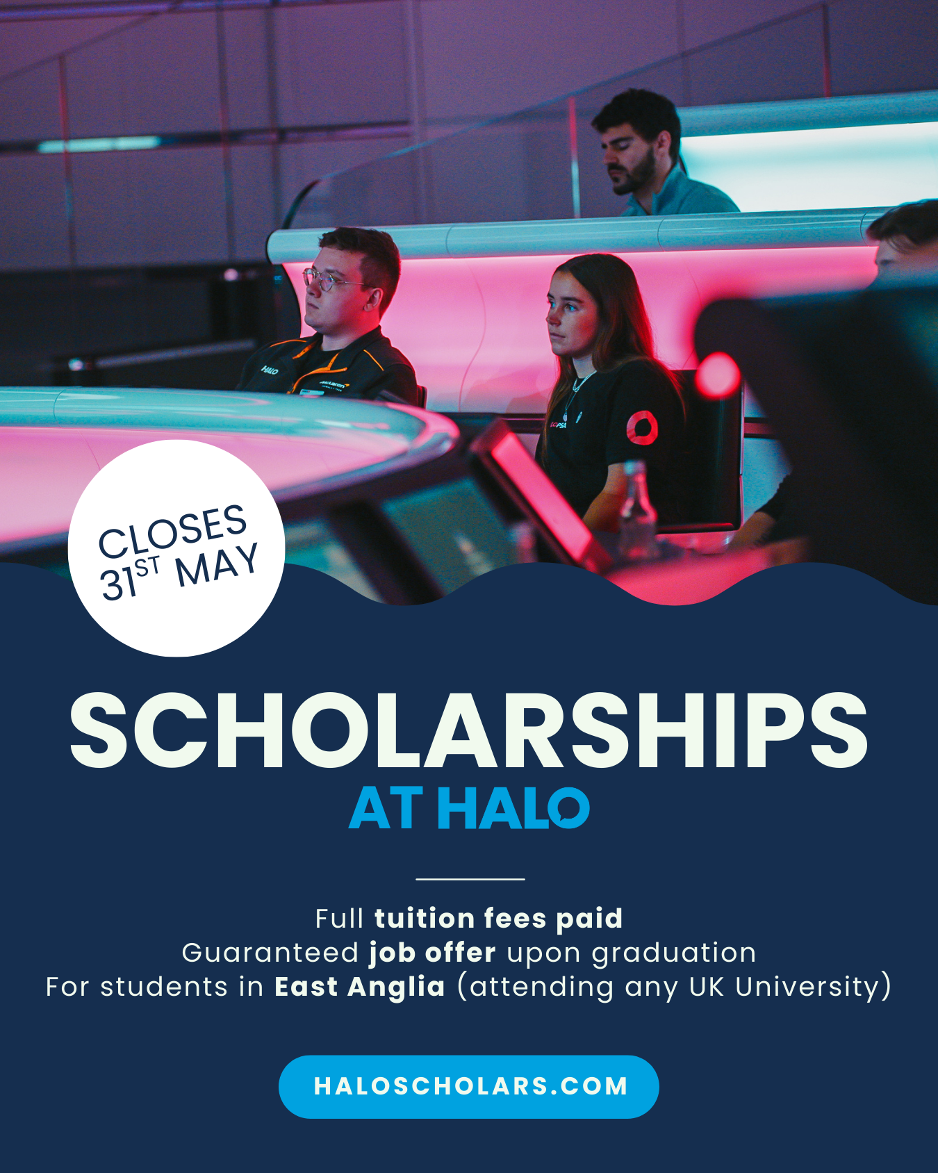 Halo Scholarship Poster